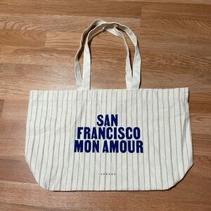 Sézane NWOT San Francisco Totebag